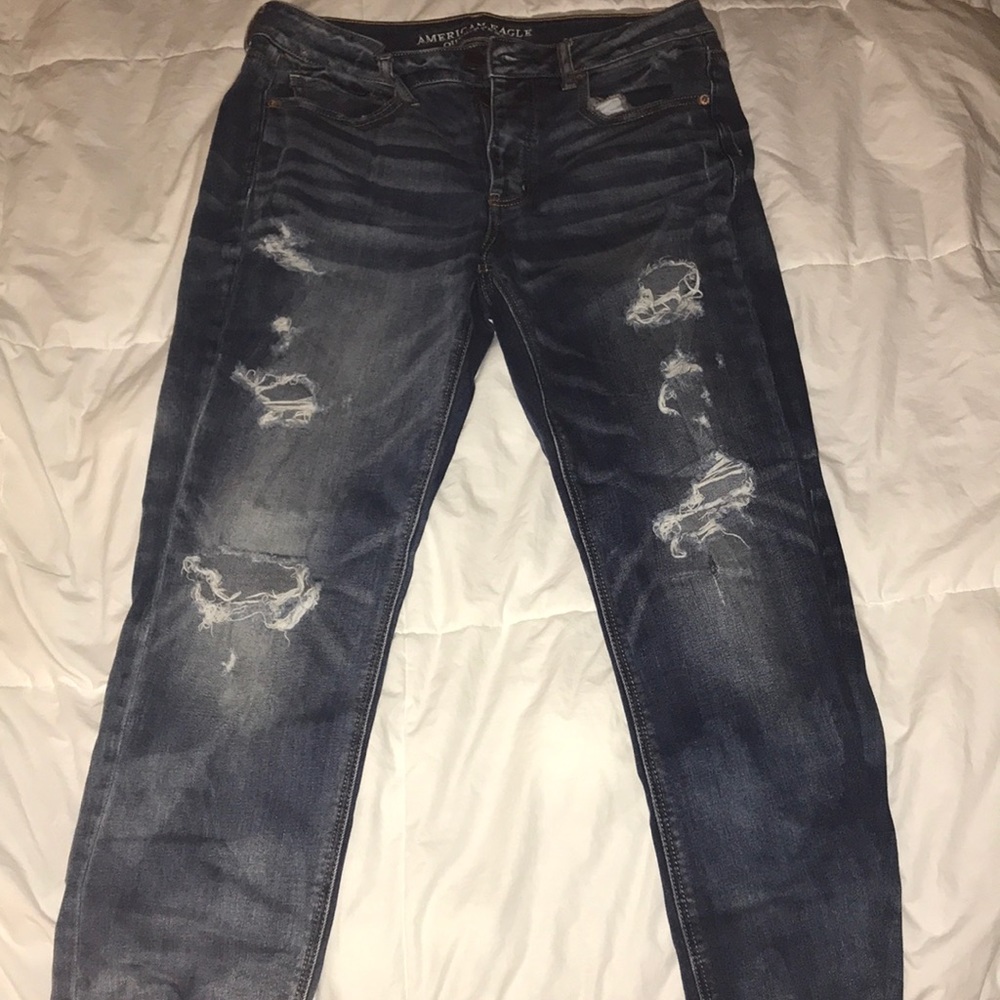 American Eagle girlfriend jeans